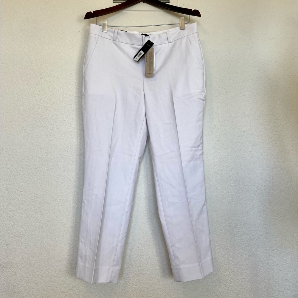 Banana Republic White Avery Ankle Pants